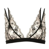 Atelier Amour After Midnight Black Lace Bralette - See-Through Bra - Avec Amour Sexy Lingerie