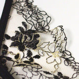 Atelier Amour After Midnight Black Lace Bralette - See-Through Bra - Avec Amour Sexy Lingerie