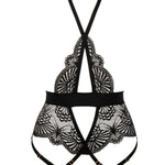 Atelier Amour Enlace Moi / Embrace Me Lace Harness (Black) | Avec Amour Luxury Lingerie