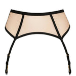 Atelier Amour Unbearable Lightness Skin - Nude Suspender Belt - Avec Amour Sexy Lingerie