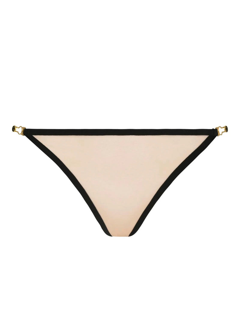 Atelier Amour Unbearable Lightness Skin - Tanga Brief - Openable Thong Brief - Avec Amour Sexy Lingerie