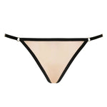 Atelier Amour Unbearable Lightness Skin - Tanga Brief - Openable Thong Brief - Avec Amour Sexy Lingerie