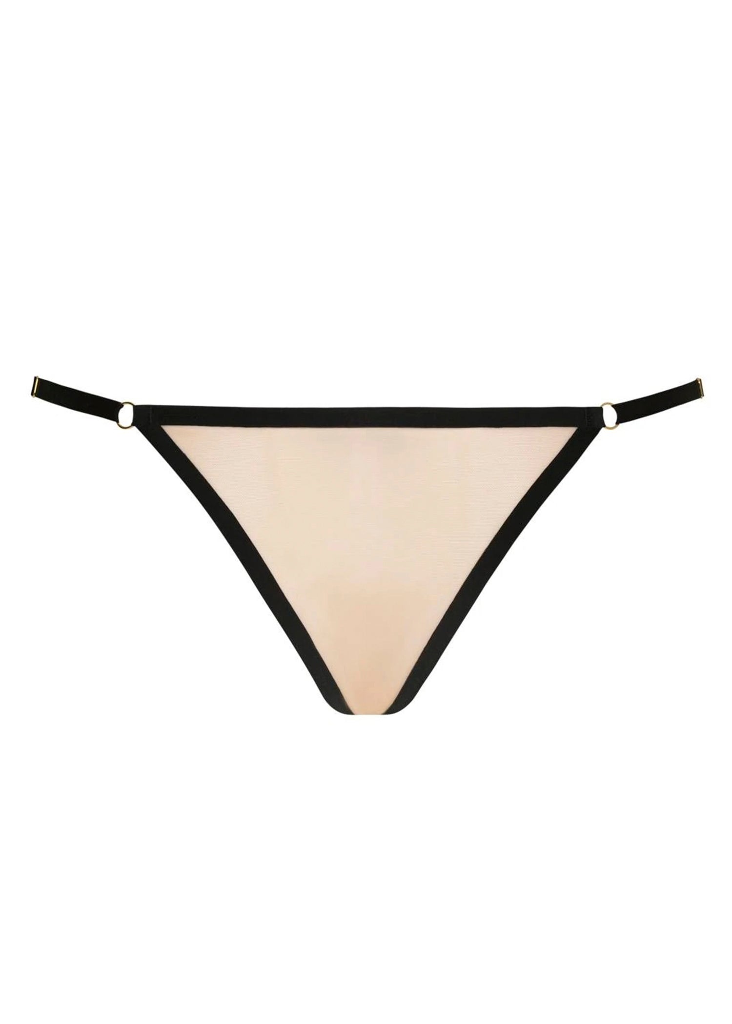Atelier Amour Unbearable Lightness Skin - Tanga Brief - Openable Thong Brief - Avec Amour Sexy Lingerie