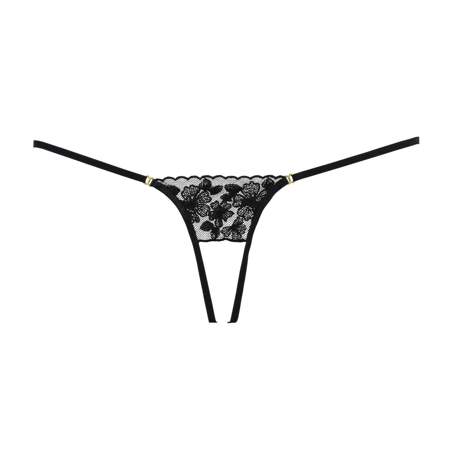 AVAM Mystic Pansy Crotchless Thong | Avec Amour Sexy Lingerie