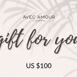 E-Gift Card - Gift Card - Gift Ideas - Avec Amour Sexy Lingerie Online