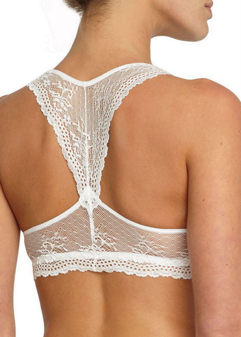 Colette Racerback Bralet (White)-Bras-Eberjey-AvecAmourLingerie