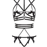Baed Stories Lady Night Collection - Night Of Secrets - Erotic BDSM Lingerie Set 
