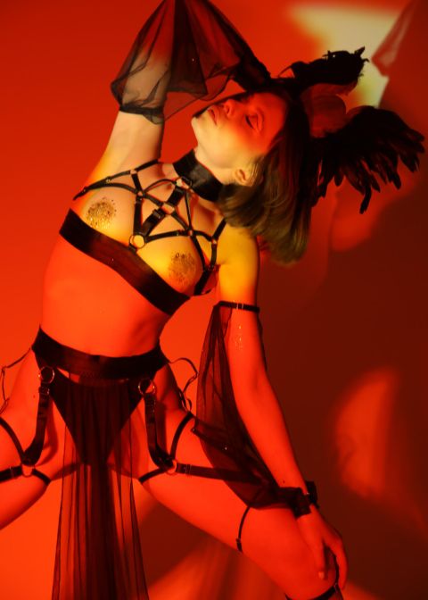 Baed Stories Savage Power Cleopatra Open Bra Sexy Roleplay Lingerie Set - Avec Amour Lingerie