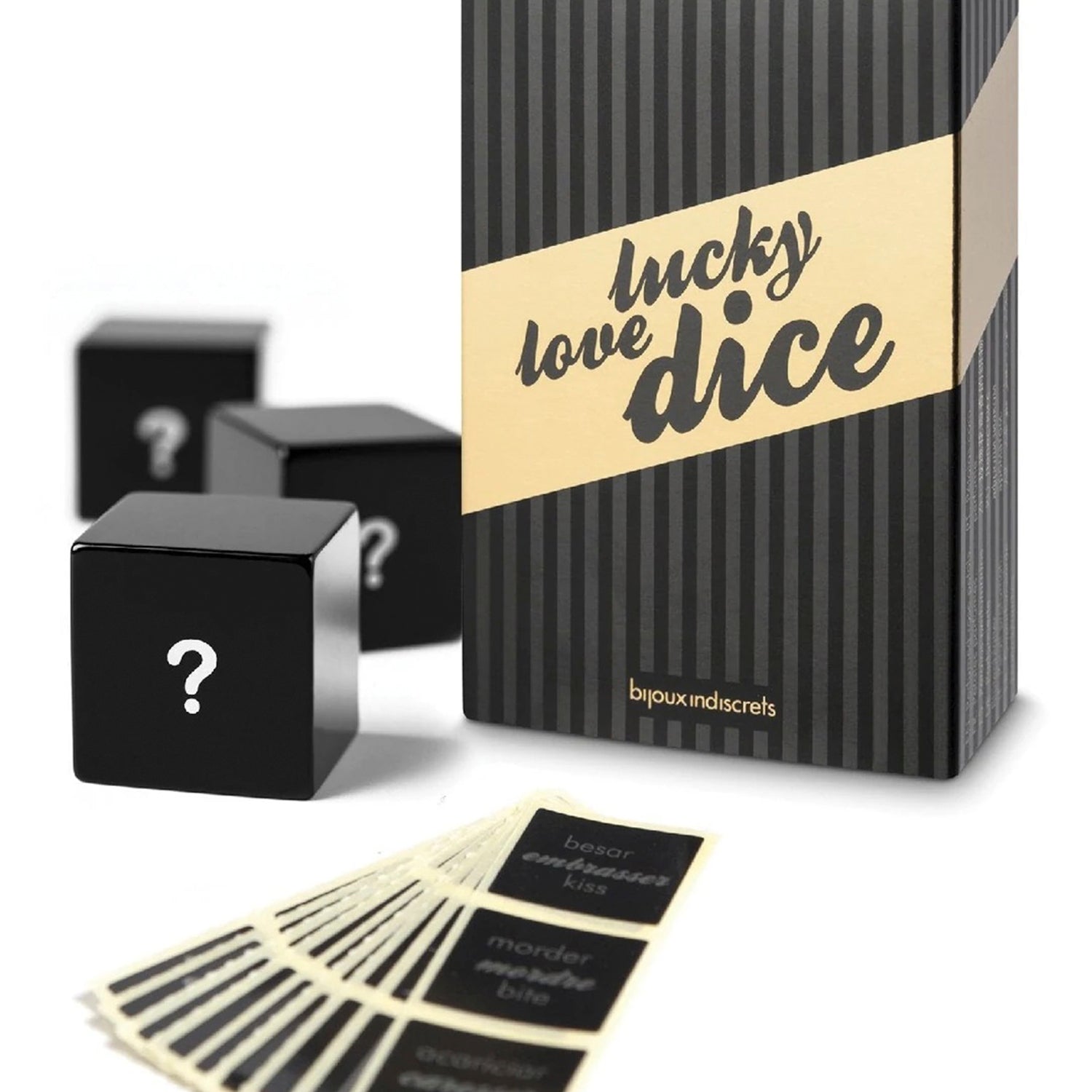 Bijoux Indiscrets Lucky Love Dice - Intimate Game, Bedroom Fun, BDSM Toys | Avec Amour