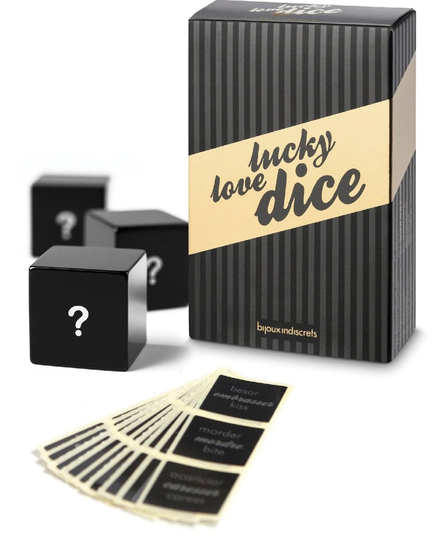 Bijoux Indiscrets Lucky Love Dice - Intimate Game, Bedroom Fun, BDSM Toys | Avec Amour