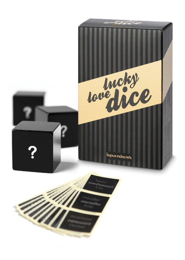 Bijoux Indiscrets Lucky Love Dice - Intimate Game, Bedroom Fun, BDSM Toys | Avec Amour