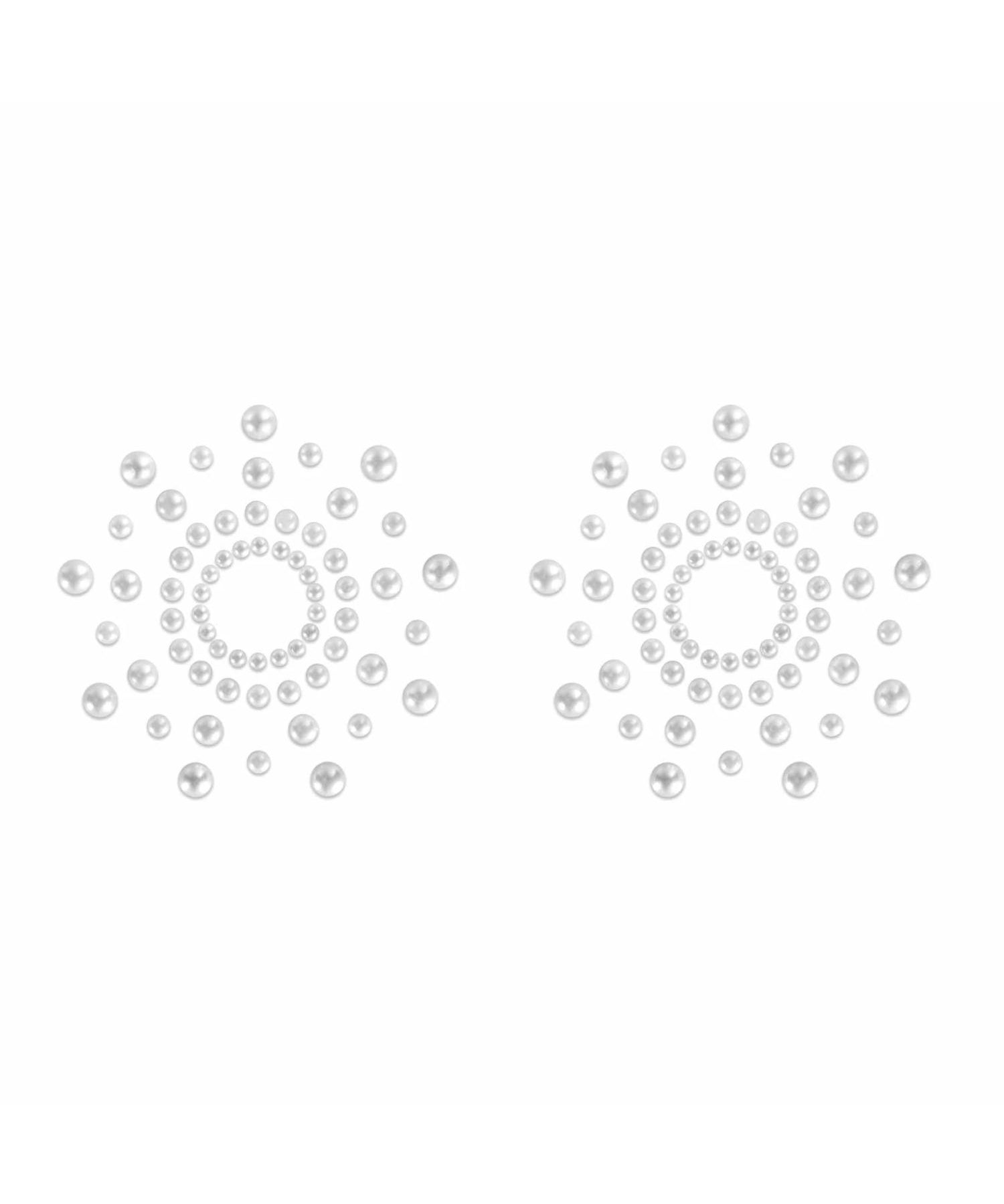 Bijoux Indiscrets Mimi Pearl Rhinestone Pasties - Nipple Stickers - Lingerie Accessories