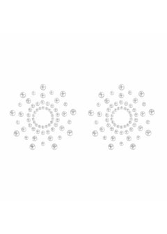 Bijoux Indiscrets Mimi Pearl Rhinestone Pasties - Nipple Stickers - Lingerie Accessories