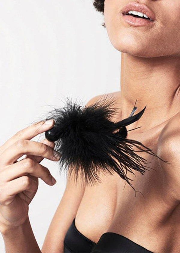 Bijoux Indiscrets Pom Pom Feather Tickler - Bedroom Fun, BDSM Toys | Avec Amour