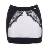 Bluebella Alanna Skirt - Black See-Through Mesh Skirt | Avec Amour Sexy Lingerie