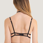 Bluebella Aria Harness - Black Embroidery Bodywear | Avec Amour Sexy Lingerie