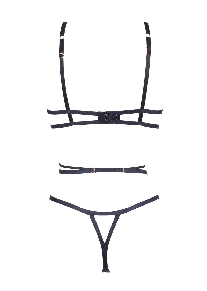 Bluebella Aria Wired Body (Black) | Avec Amour Sexy Lingerie