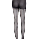 Bluebella Back Seam Tights (Black) - Avec Amour Lingerie Sexy Hosiery, Stockings
