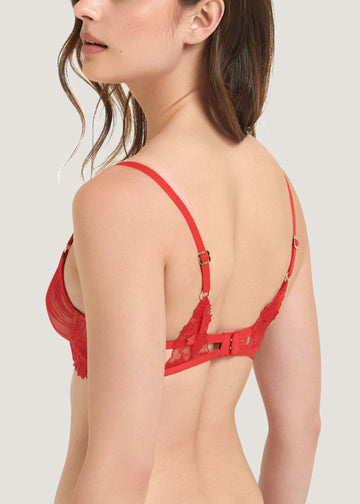 Lily of France, Intimates & Sleepwear, Lacy Red Bra