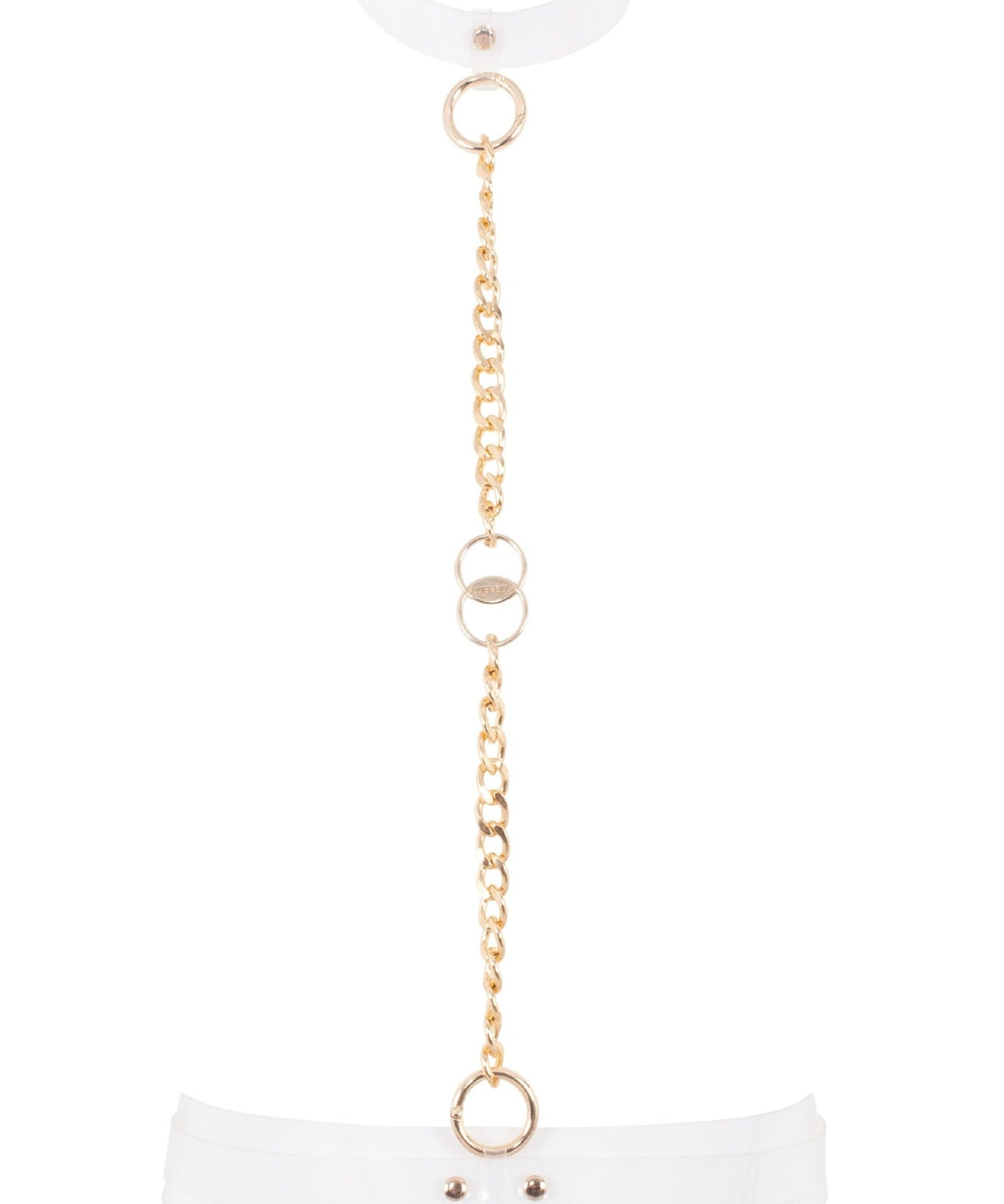 Bluebella Daniela Harness - Gold Chain Bondage Harness | Avec Amour Sexy Lingerie