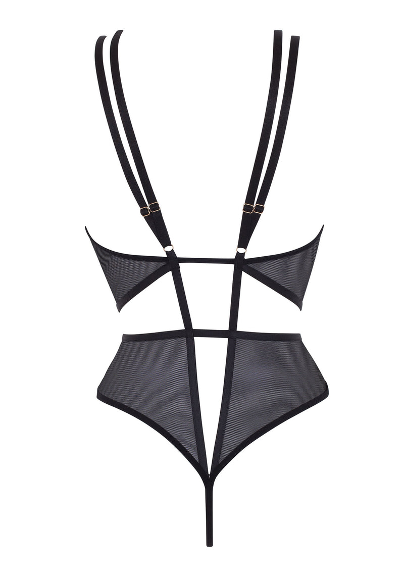 Bluebella Elizabeth Soft Body (Black) - Bodysuit | Avec Amour Sexy Lingerie
