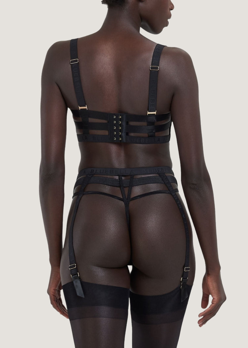 Bluebella Highgate High-waist Suspender Thong | Sexy Lingerie