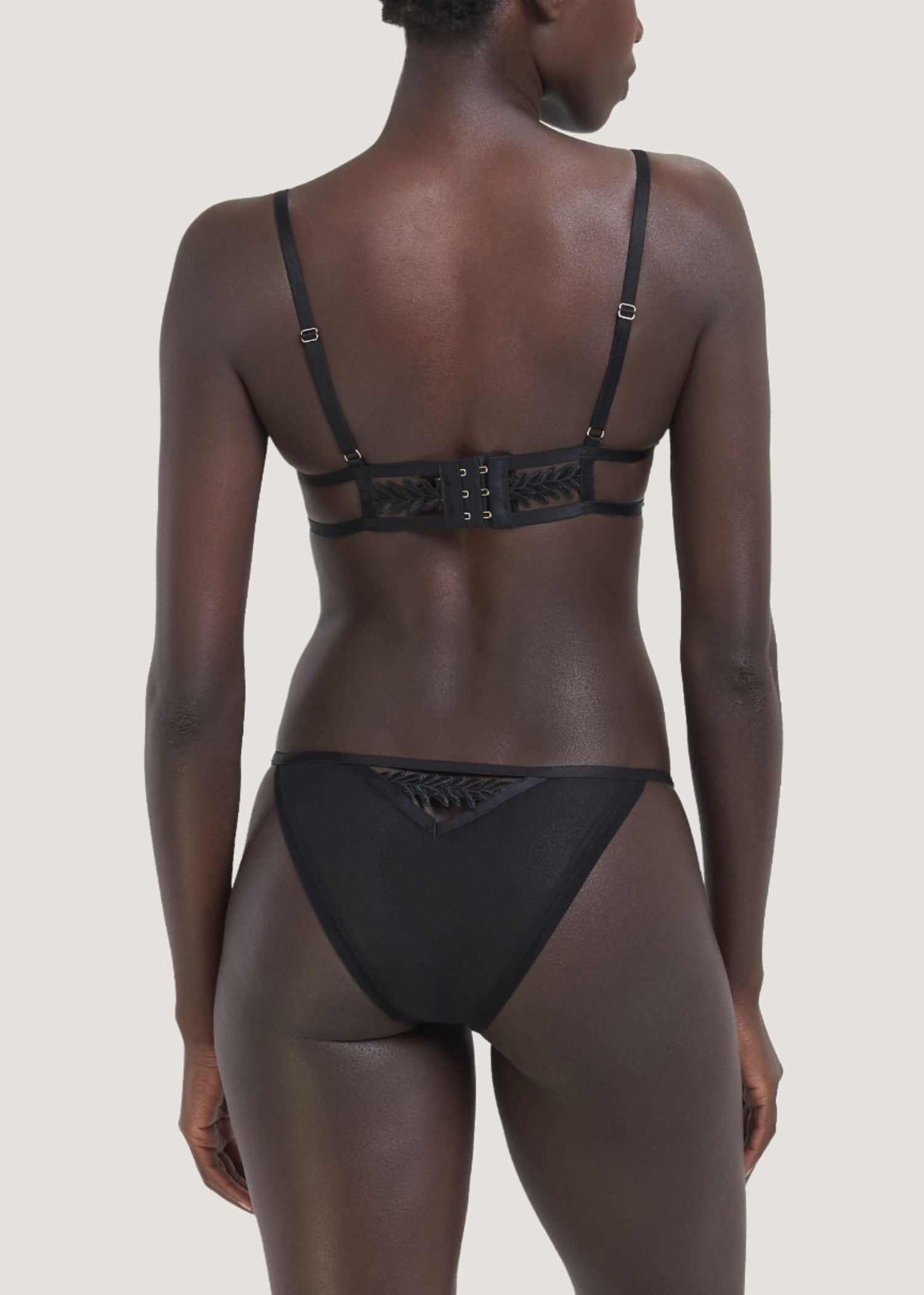 Bluebella Lennon Underwire Bra (Black) - Sexy Lingerie