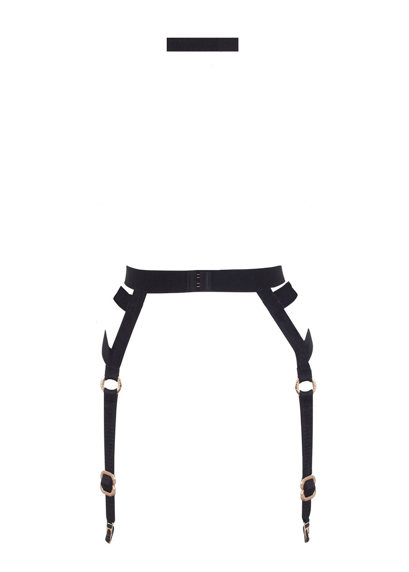 Bluebella Mandra Harness Suspender (Detachable) - Bondage Harness | Avec Amour Sexy Lingerie