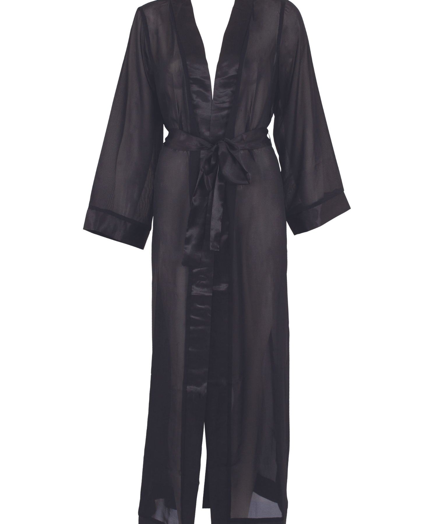 Bluebella Marcella Long Kimono - Silk Mesh Luxury Lingerie, Sexy Lingerie - Avec Amour Online Boutique