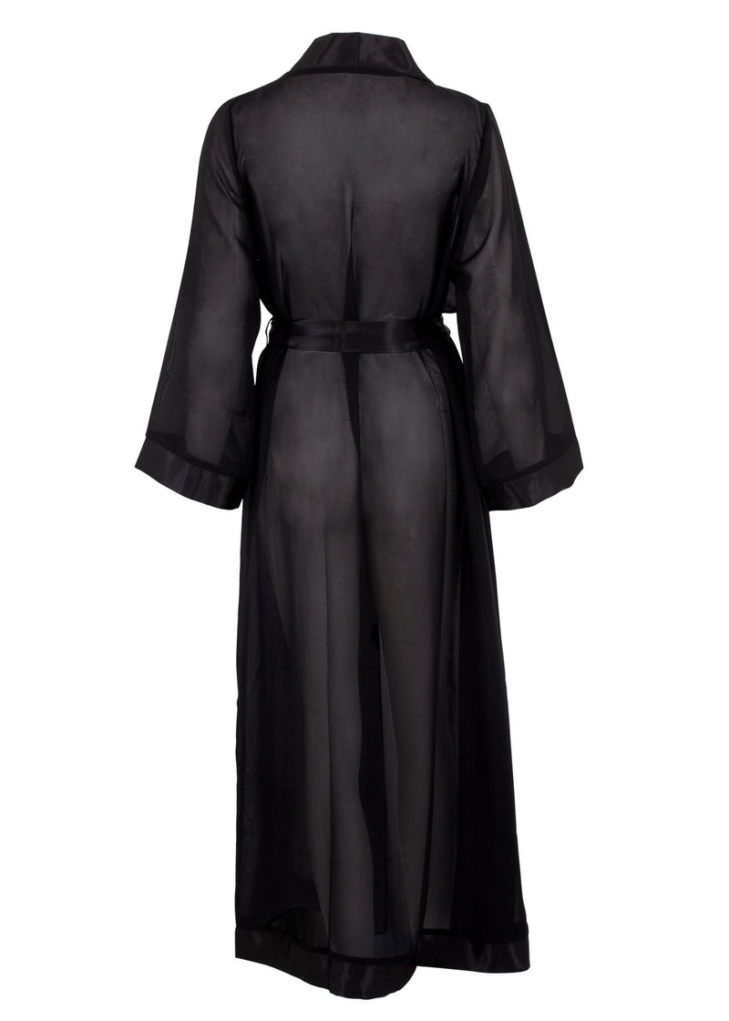 Bluebella Marcella Long Kimono - Silk Mesh Luxury Lingerie, Sexy Lingerie - Avec Amour Online Boutique