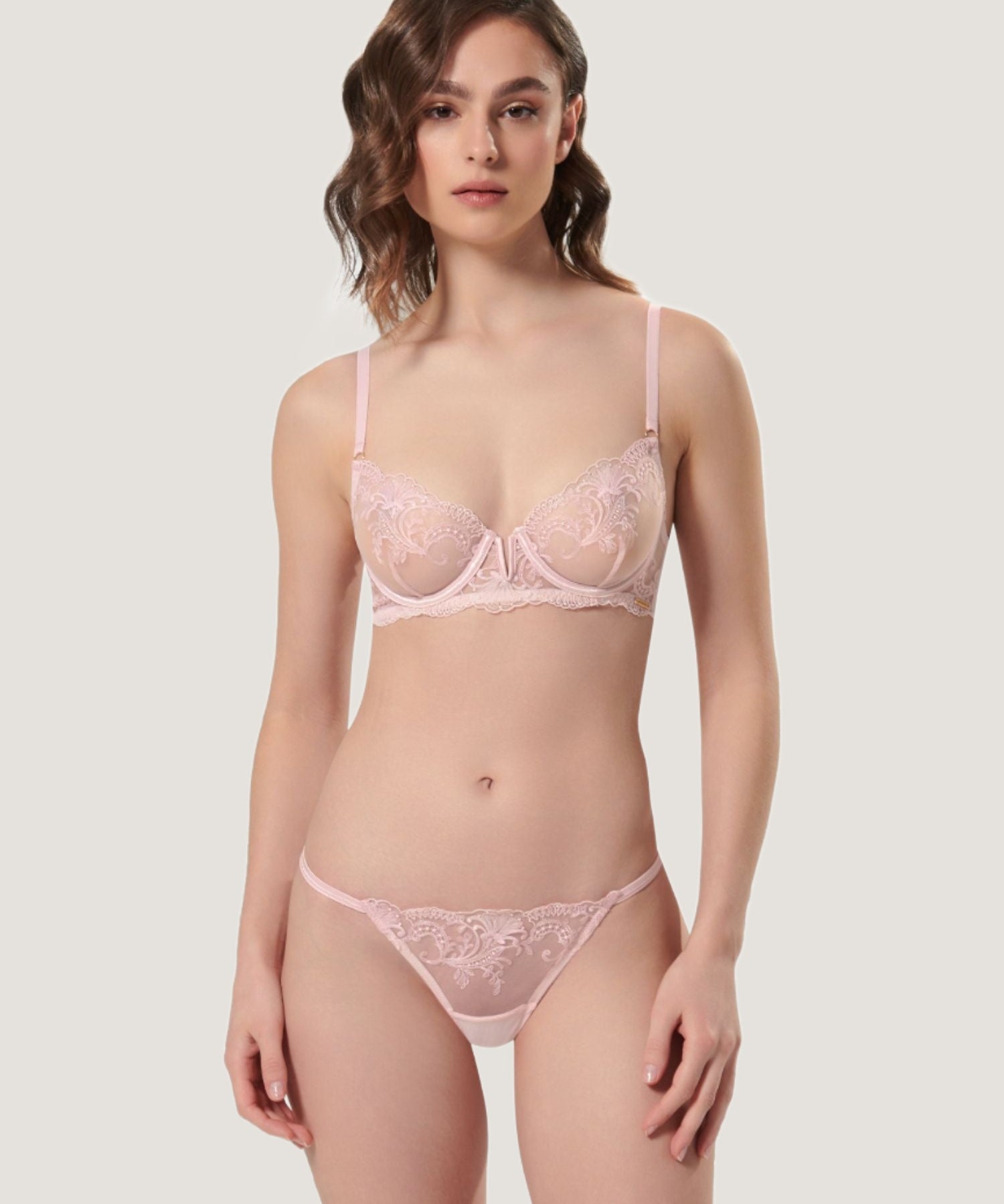 Bluebella Marseille Bra (Pale Pink) | Avec Amour Lingerie