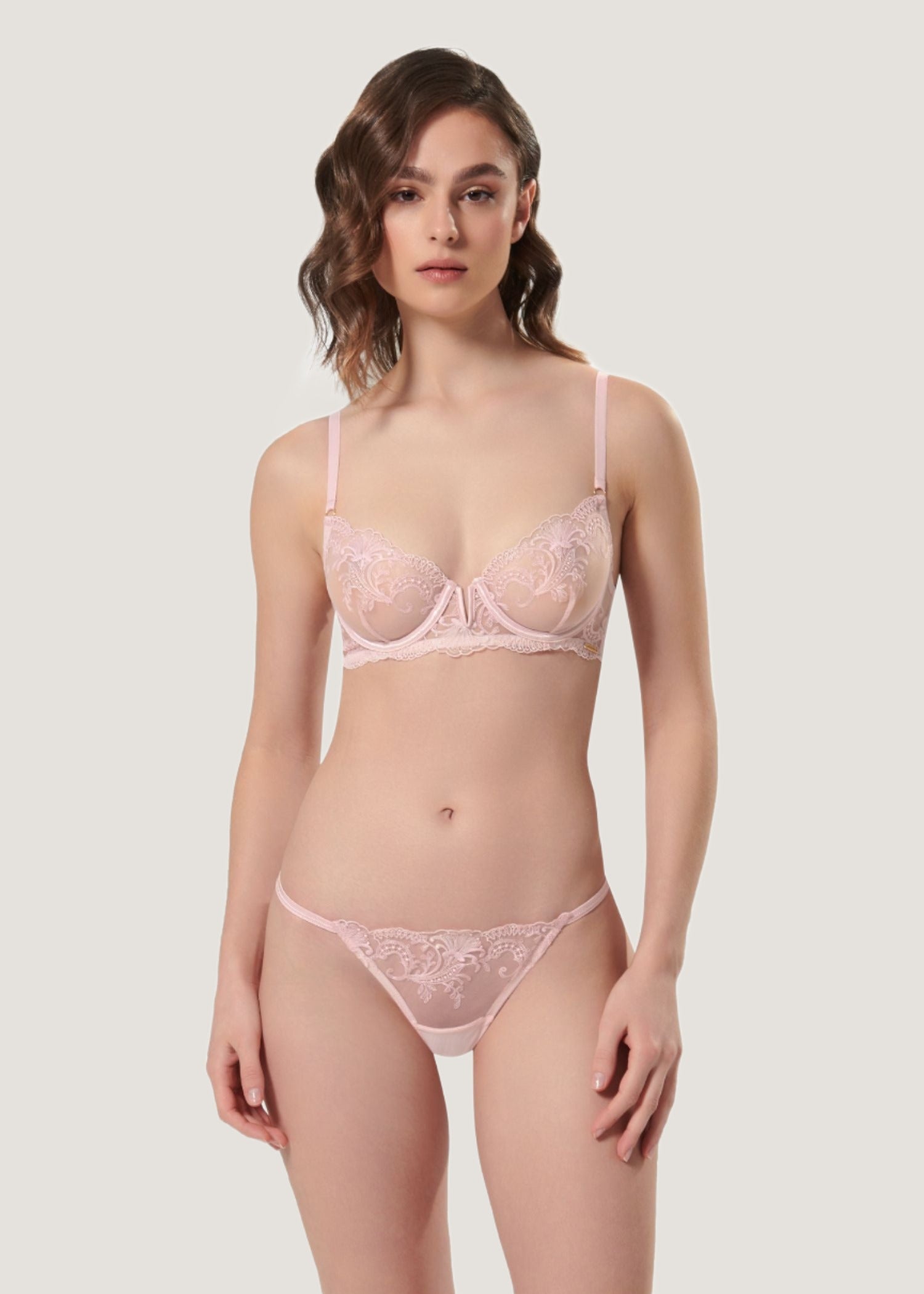 Bluebella Marseille Bra (Pale Pink) | Avec Amour Lingerie