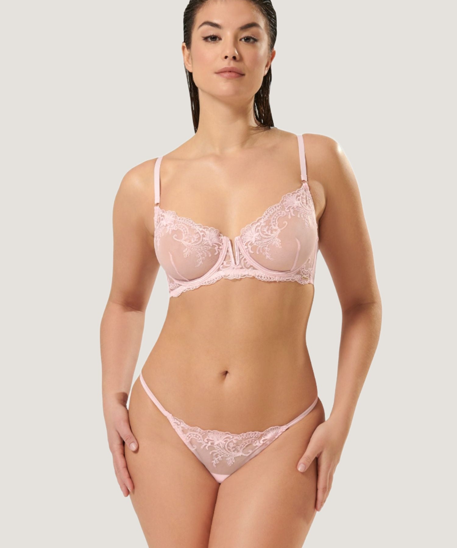Bluebella Marseille Bra (Pale Pink) | Avec Amour Lingerie