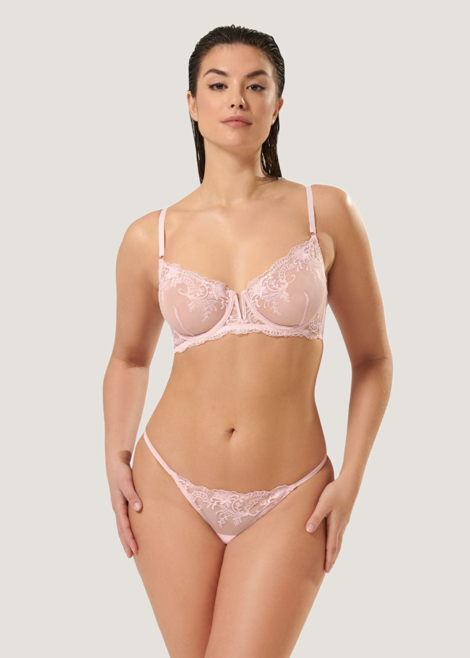 Bluebella Marseille Bra (Pale Pink) | Avec Amour Lingerie