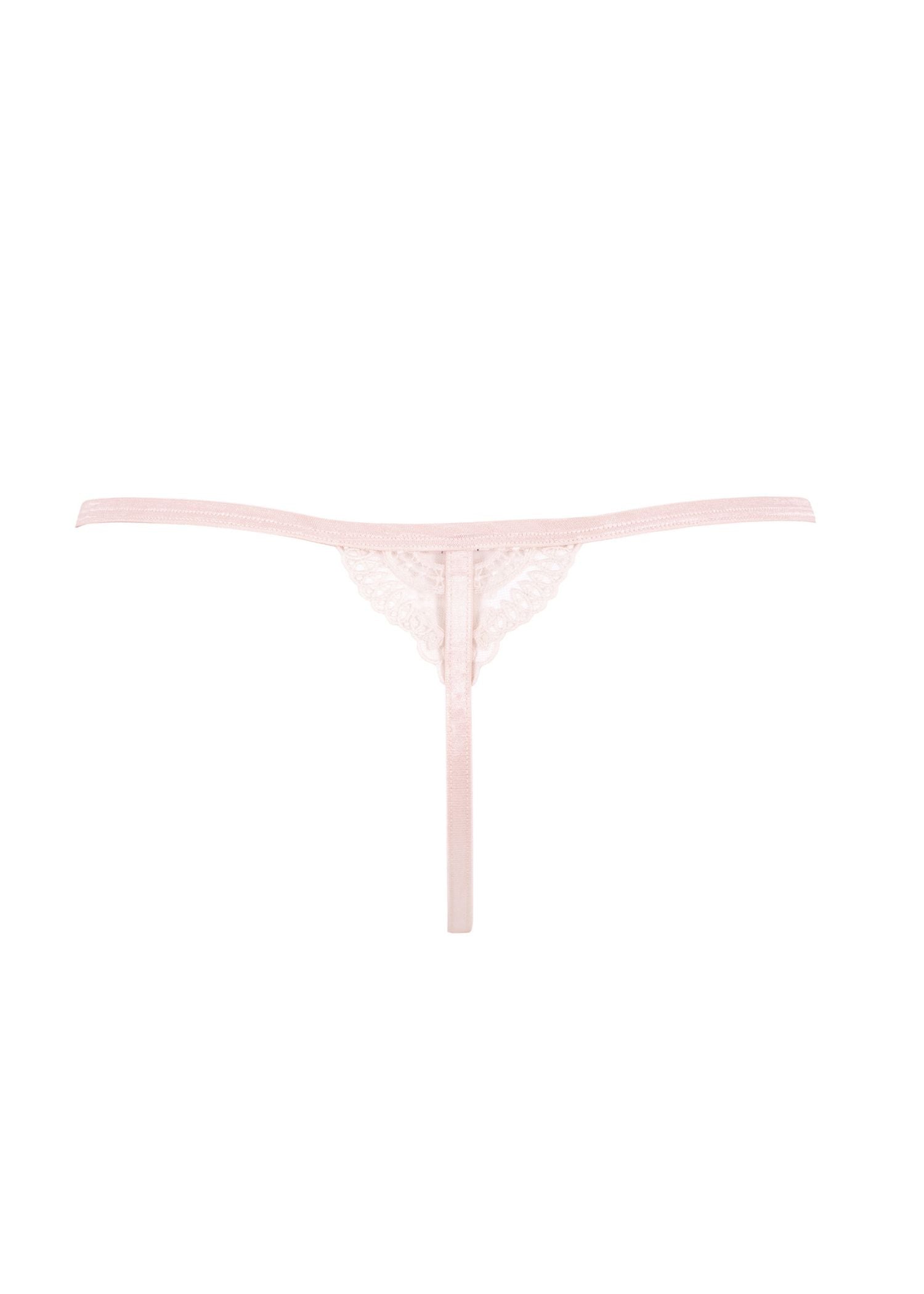 Bluebella Marseille Thong (Pale Pink) | Avec Amour Lingerie