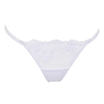 Bluebella Marseille (White) Mesh Thong - Sexy G-String - Avec Amour Sexy Lingerie