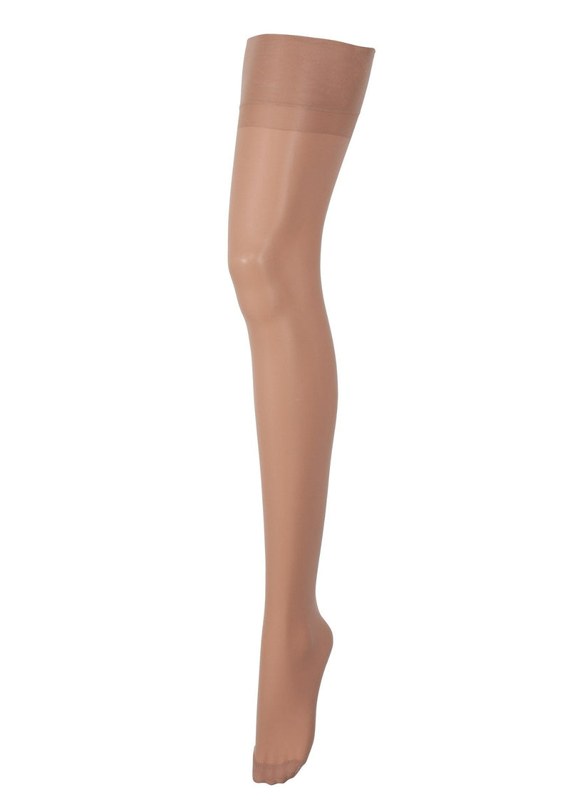 Bluebella Plain Top Stockings (Champagne) | Avec Amour Sexy Hosiery