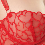 Bluebella Valentina Bra (Red) | Avec Amour Valentine's Day Lingerie