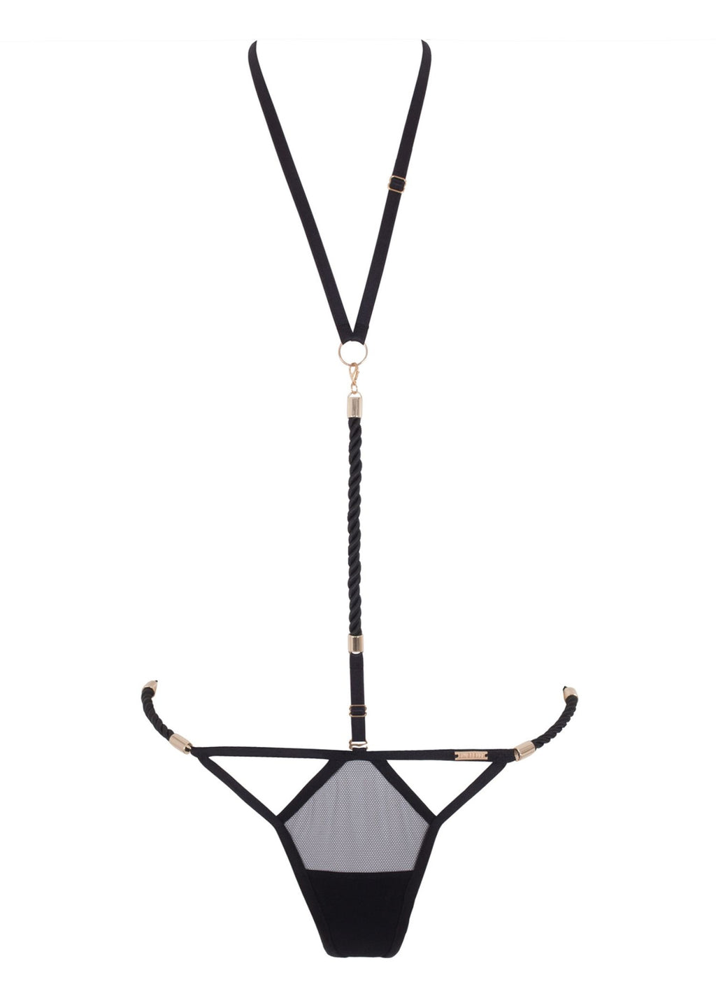 Bluebella Valerian Harness Thong | Avec Amour Sexy Lingerie