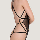 Bordelle Kleio Multi-Style Harness Body - Bondage Harness (Black) | Avec Amour Luxury Lingerie