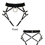 Bordelle Kora Multi-Style Harness Brief - Thong & Brief 2-in-1 | Avec Amour Sexy Lingerie