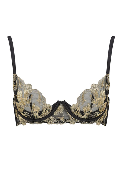 Womens Coco De Mer black Silk-Blend Apex Bra | Harrods # {CountryCode}