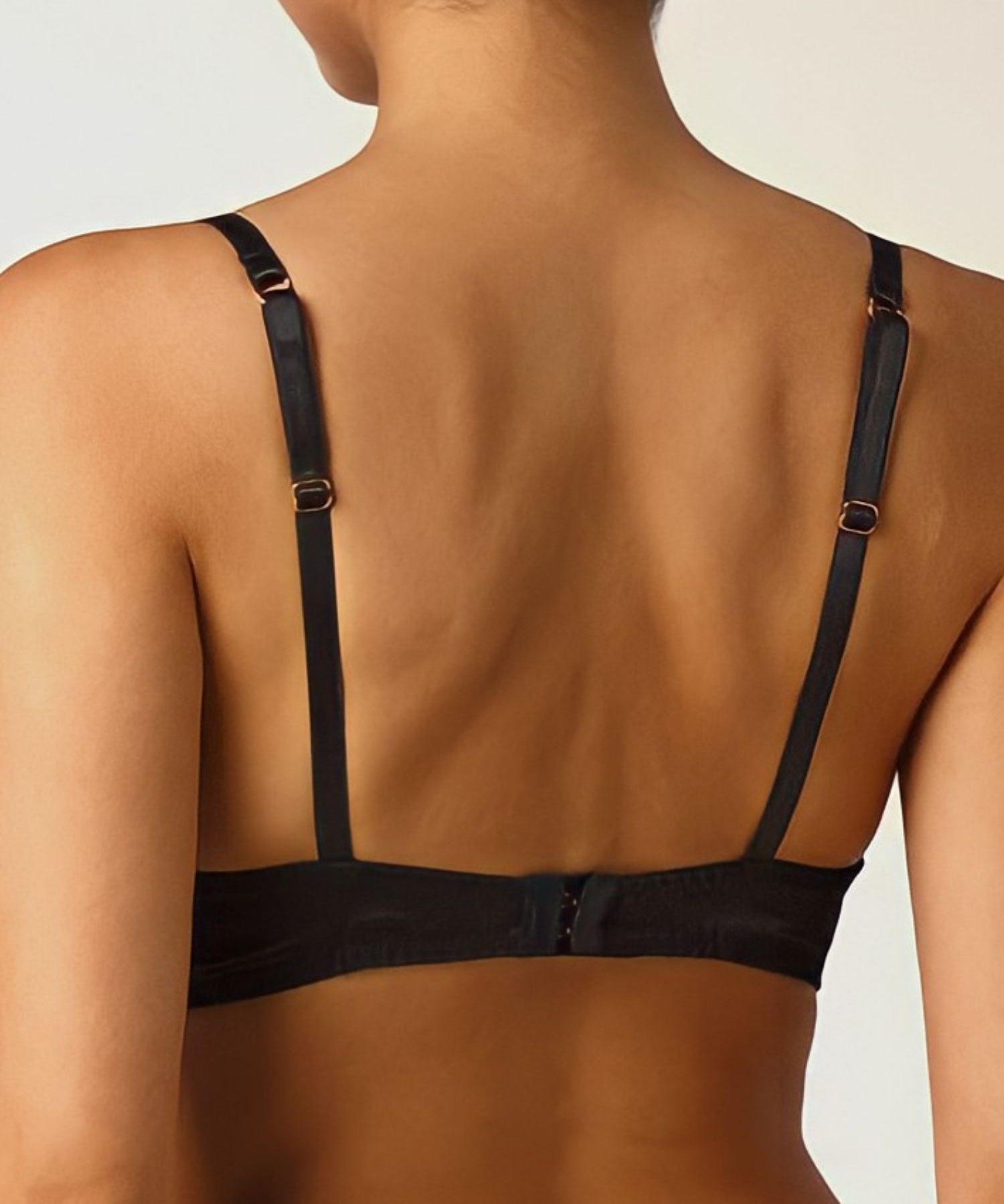 Coco de Mer Seraphine Black Lace Quarter Cup Plunge Bra - Sexy Lingerie