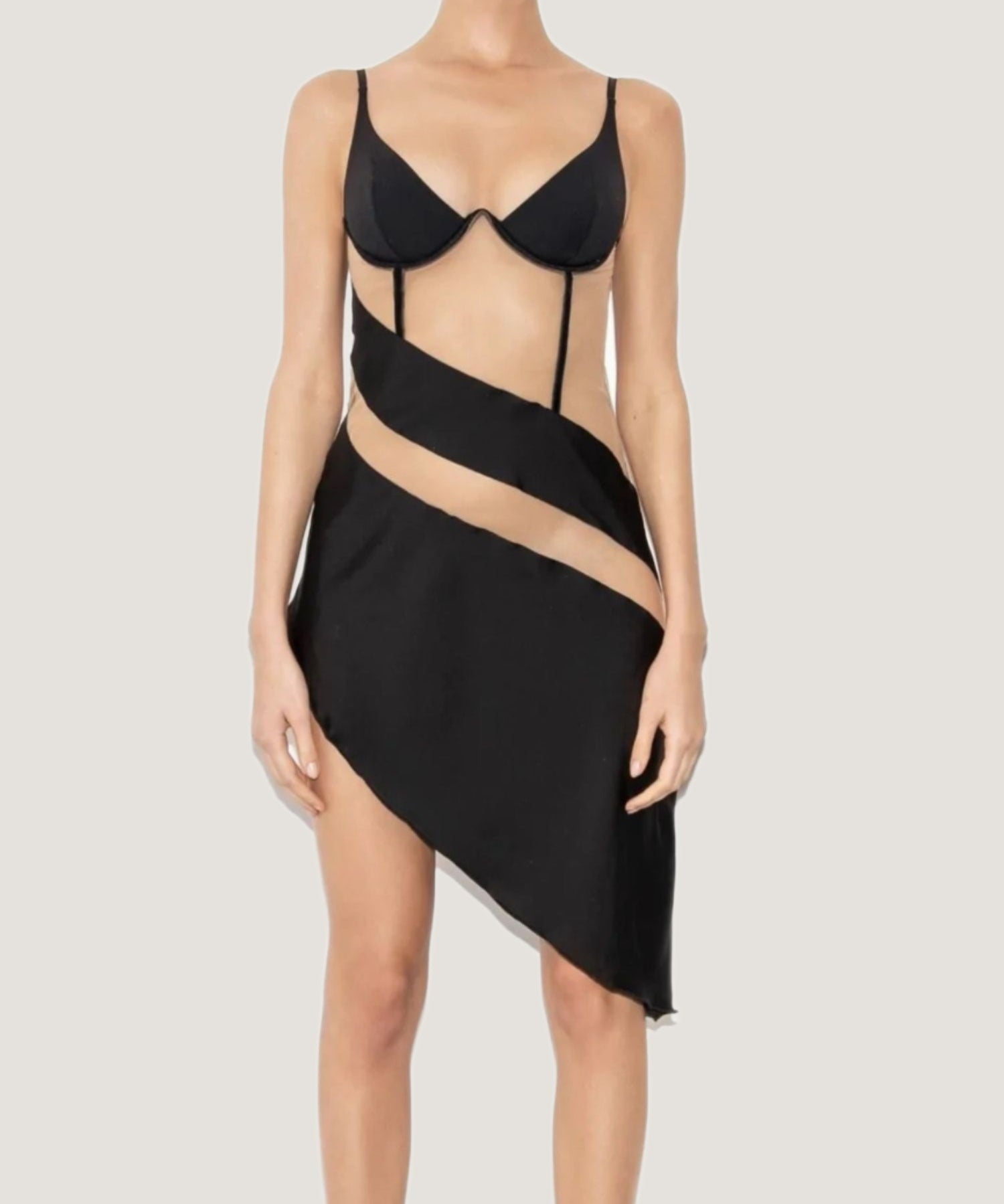 God Save Queens Scarlet Mini Dress  | Avec Amour Sexy Lingerie - Lingerie as Outerwear