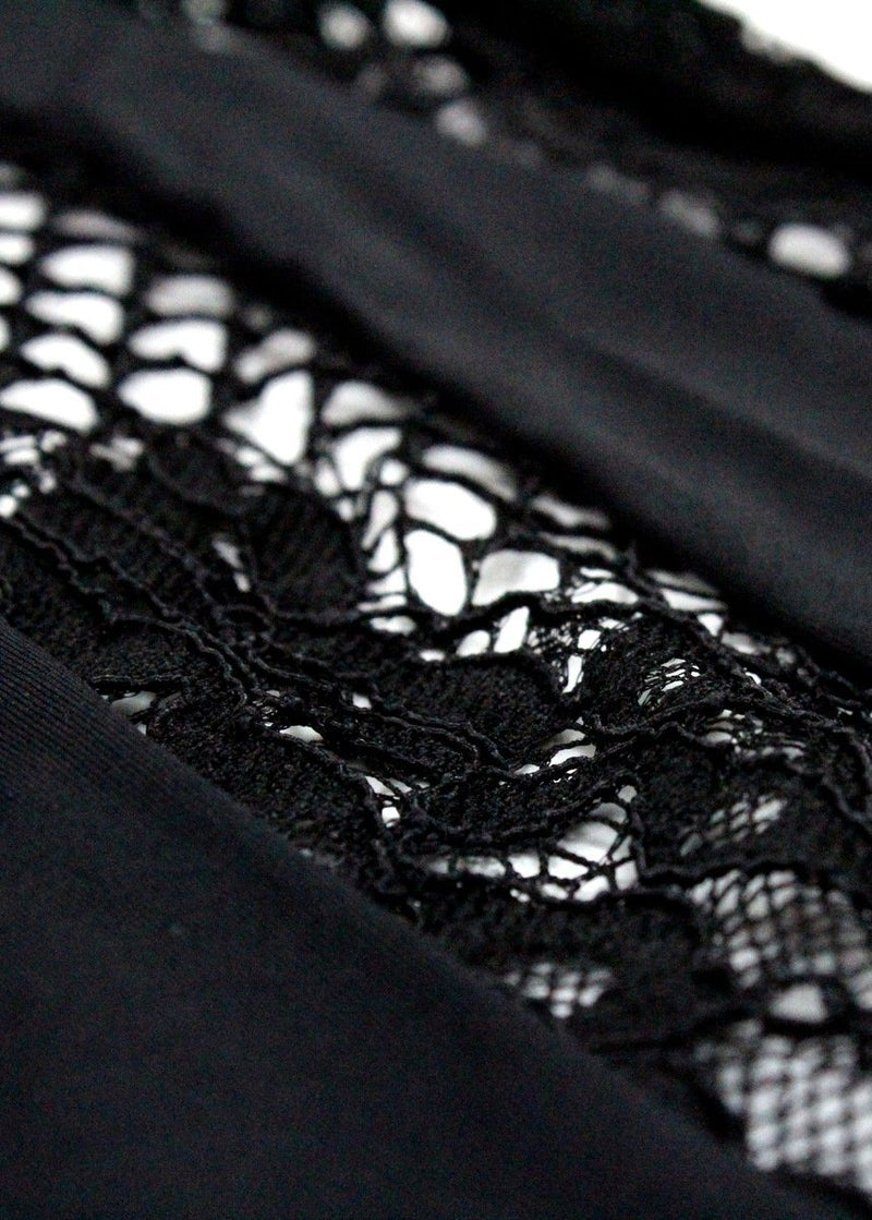 God Save Queens Valentina Lace Bodysuit Black | Luxury Lingerie