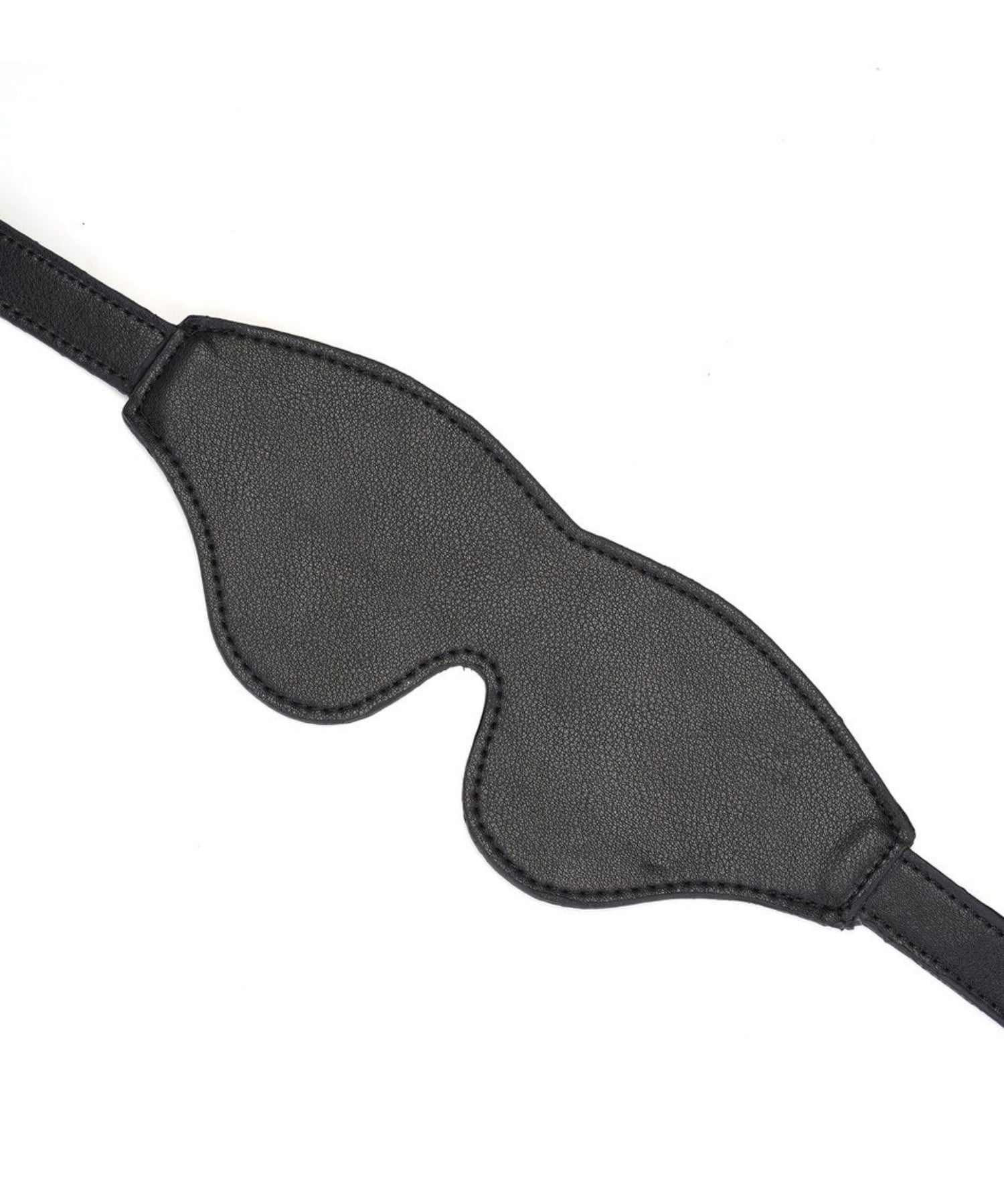 Liebe Seele - Dark Secret - Black Leather Blindfold - BDSM Sex Toys