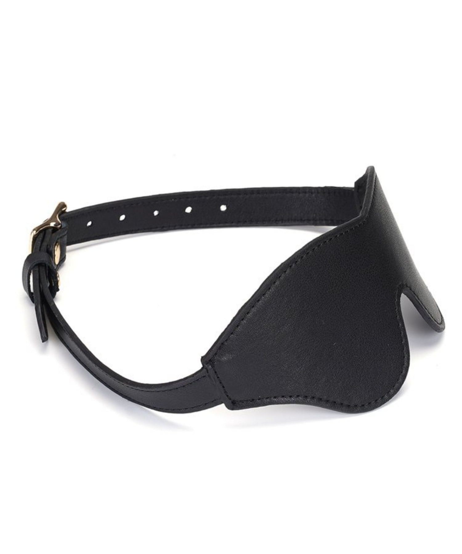 Liebe Seele - Dark Secret - Black Leather Blindfold - BDSM Sex Toys