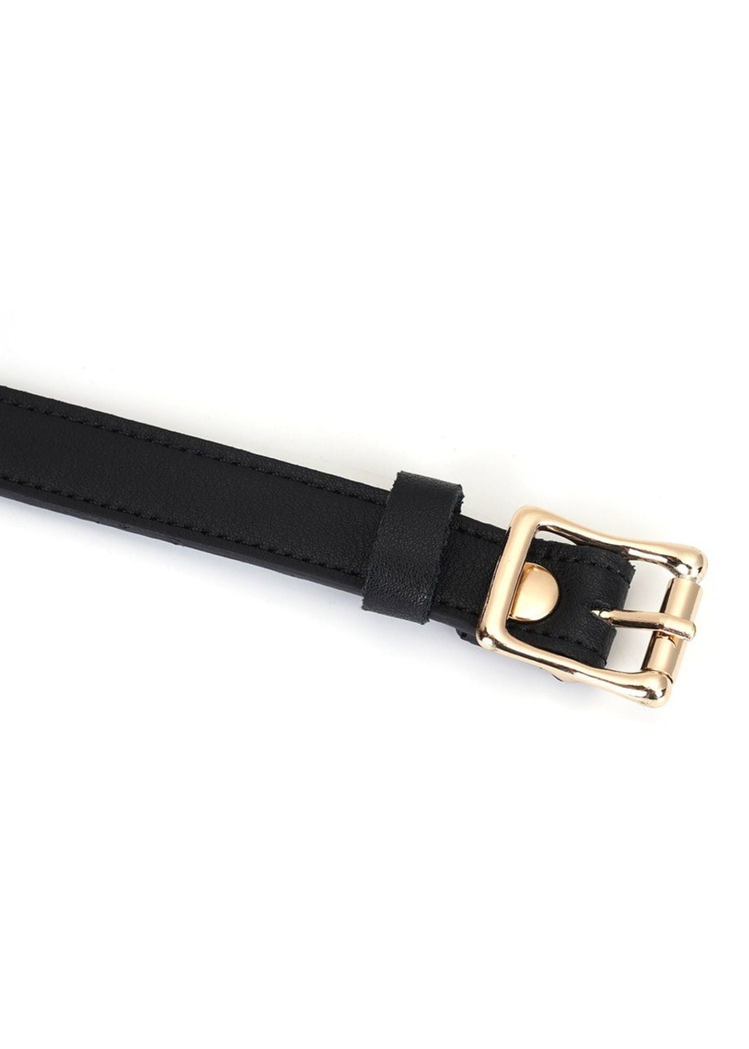 Liebe Seele - Dark Secret - Black Leather Blindfold - BDSM Sex Toys
