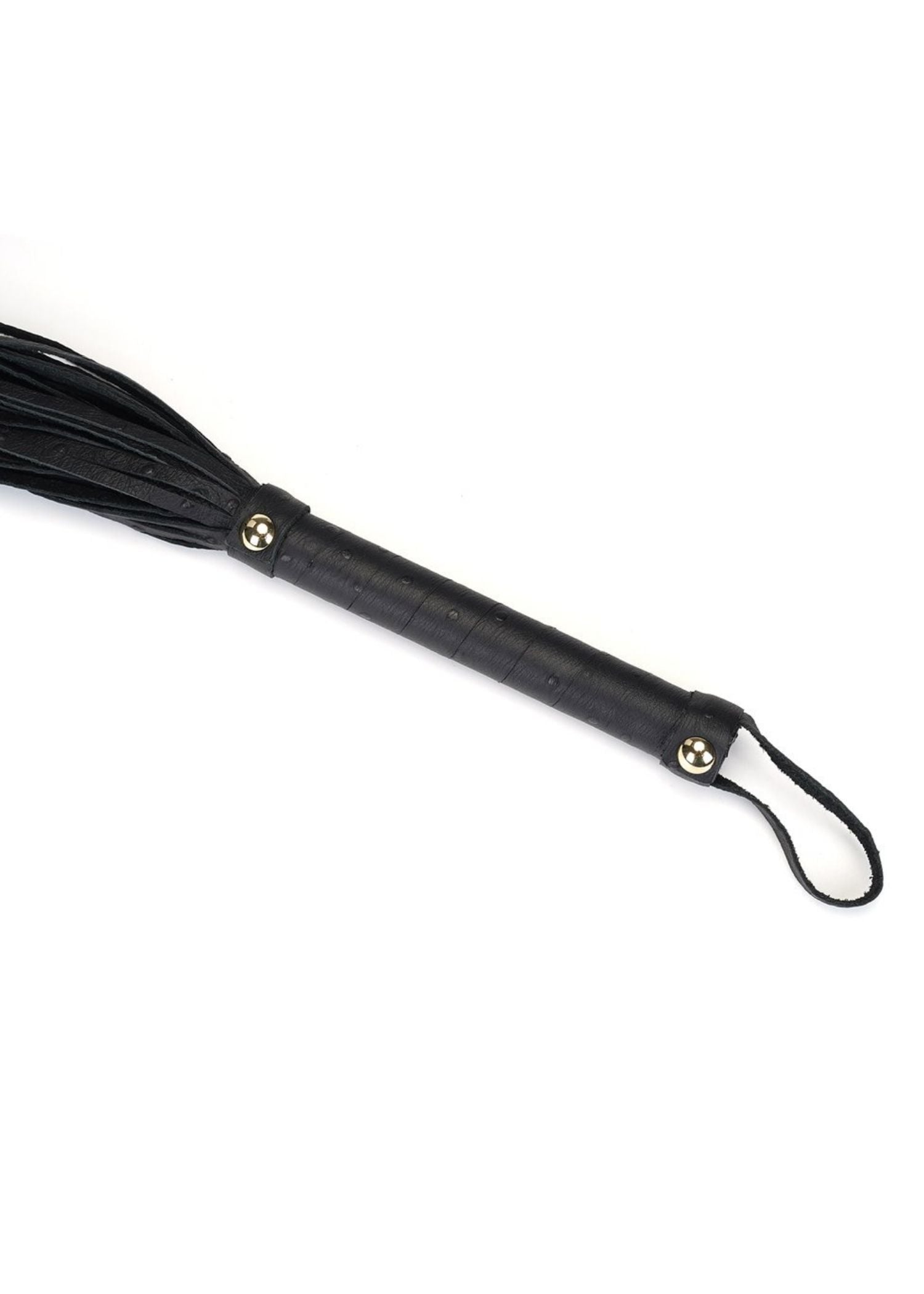 Liebe Seele Demon's Kiss Leather Flogger - BDSM Toys Avec Amour Lingerie Liebe Seele Demon's Kiss Leather Flogger - BDSM Toys Avec Amour Lingerie