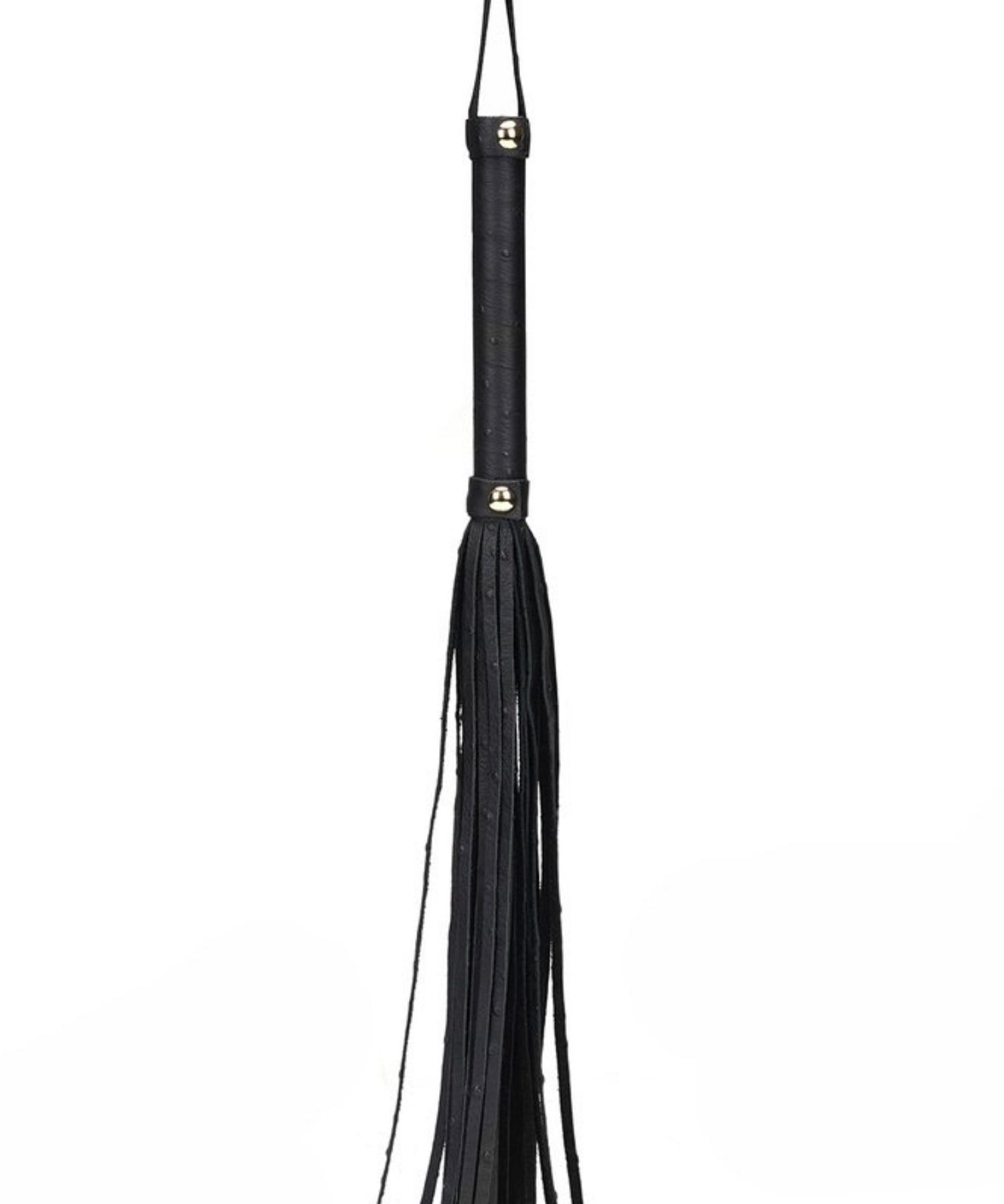 Liebe Seele - Demon's Kiss - Black Small Flogger - BDSM Sex Toys